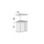 Kép 2/4 - Juwel Trigon 190 LED akvárium szett bútorral  (Fehér)
