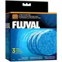 Kép 1/2 - Fluval kék mechanikai finom szűrőpárna 3db , FX4, FX5, FX6 szűrőbe